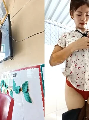 Việt Nam – Cô giáo mầm non lén lút làm chuyện nhạy cảm trong lớp học 5