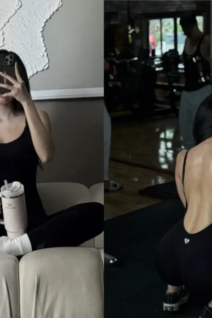 Không Che – Clip sexy cảnh tình cảm với em gái tập thể dục gợi cảm