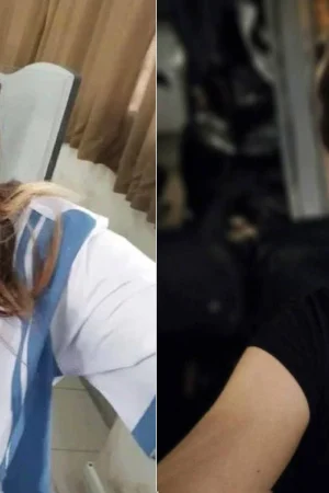 Việt Nam – Sinh viên mông bự thỏa mãn bên áp lực cực đã